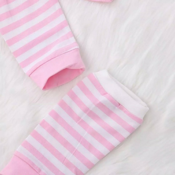 Infant Girls 3 Piece Shirt Bloomers Leg Warmers - Picture 3 of 7